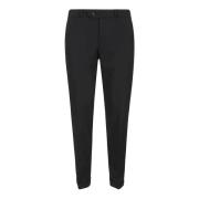 Winter Chino Broek met Knoopsluiting RRD , Black , Heren