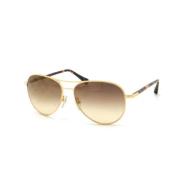 Pre-owned Glass sunglasses Louis Vuitton Vintage , Brown , Dames