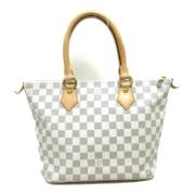 Pre-owned Canvas louis-vuitton-bags Louis Vuitton Vintage , White , Da...