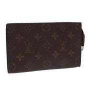 Pre-owned Canvas pouches Louis Vuitton Vintage , Brown , Dames