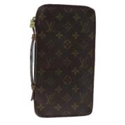 Pre-owned Canvas wallets Louis Vuitton Vintage , Brown , Dames