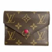 Pre-owned Canvas wallets Louis Vuitton Vintage , Brown , Dames