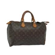 Pre-owned Canvas louis-vuitton-bags Louis Vuitton Vintage , Brown , Da...