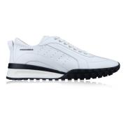 Leren Vetersneakers Dsquared2 , White , Heren