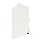 Witte Top voor Vrouwen Courrèges , White , Dames