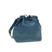 Pre-owned Leather louis-vuitton-bags Louis Vuitton Vintage , Blue , Da...