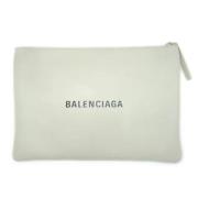 Pre-owned Leather balenciaga-bags Balenciaga Vintage , White , Dames