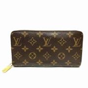 Pre-owned Canvas wallets Louis Vuitton Vintage , Brown , Dames