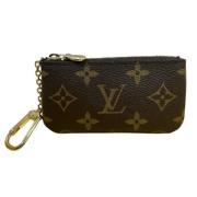 Pre-owned Canvas wallets Louis Vuitton Vintage , Brown , Dames