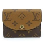 Pre-owned Fabric wallets Louis Vuitton Vintage , Brown , Dames