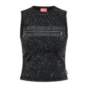 Top T-Arted Diesel , Black , Dames