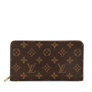 Pre-owned Canvas wallets Louis Vuitton Vintage , Brown , Dames