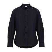 Shirt met logo Burberry , Blue , Heren