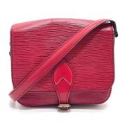 Pre-owned Leather louis-vuitton-bags Louis Vuitton Vintage , Red , Dam...