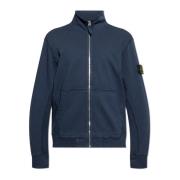 Sweatshirt met opstaande kraag Stone Island , Blue , Heren