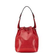 Pre-owned Leather shoulder-bags Louis Vuitton Vintage , Red , Dames