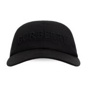 Pet met logo Burberry , Black , Heren