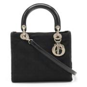 Pre-owned Canvas dior-bags Dior Vintage , Black , Dames