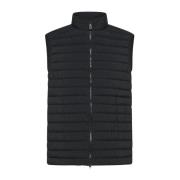 Heren Zwart Bodywarmer Moise 02 Peuterey , Black , Heren