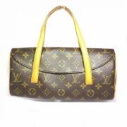 Pre-owned Canvas handbags Louis Vuitton Vintage , Brown , Dames