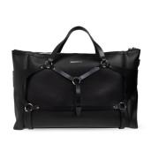 Handtas met logo Dsquared2 , Black , Heren