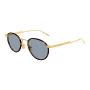 Bv1389S 002 Sunglasses Bottega Veneta , Yellow , Heren