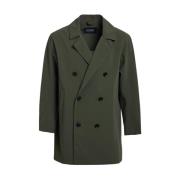 Klassieke Dubbel-Borst Regenjas Stutterheim , Green , Heren