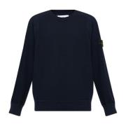 Trui met logo Stone Island , Blue , Heren