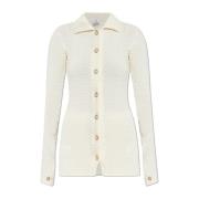 Lange mouwen top met split Casablanca , White , Dames