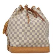 Pre-owned Canvas louis-vuitton-bags Louis Vuitton Vintage , Beige , Da...