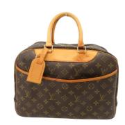 Pre-owned Canvas handbags Louis Vuitton Vintage , Brown , Dames