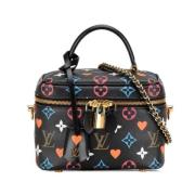 Pre-owned Leather louis-vuitton-bags Louis Vuitton Vintage , Black , D...