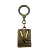 Pre-owned Metal key-holders Louis Vuitton Vintage , Yellow , Unisex