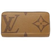 Pre-owned Canvas wallets Louis Vuitton Vintage , Brown , Dames