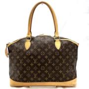 Pre-owned Canvas louis-vuitton-bags Louis Vuitton Vintage , Brown , Da...