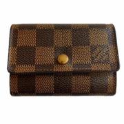 Pre-owned Canvas wallets Louis Vuitton Vintage , Brown , Dames