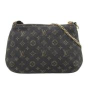 Pre-owned Canvas clutches Louis Vuitton Vintage , Brown , Dames