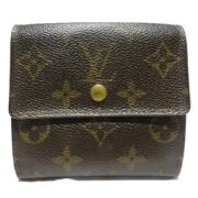 Pre-owned Canvas wallets Louis Vuitton Vintage , Brown , Dames