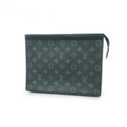 Pre-owned Fabric clutches Louis Vuitton Vintage , Black , Dames