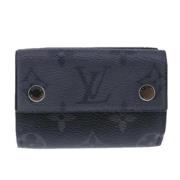 Pre-owned Canvas wallets Louis Vuitton Vintage , Black , Dames