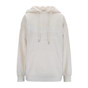 Hoodie met trekkoord Alexander McQueen , Beige , Dames