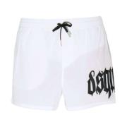 Midi Boxer Briefs Dsquared2 , White , Heren