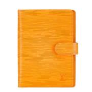 Pre-owned Leather home-office Louis Vuitton Vintage , Orange , Dames