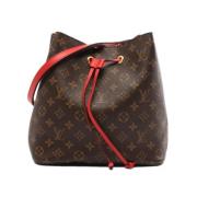 Pre-owned Canvas louis-vuitton-bags Louis Vuitton Vintage , Brown , Da...