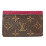 Pre-owned Cotton wallets Louis Vuitton Vintage , Brown , Dames