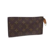 Pre-owned Canvas wallets Louis Vuitton Vintage , Brown , Dames