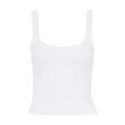 Witte Gerimpelde Blouse met Chloé Borduursel Chloé , White , Dames