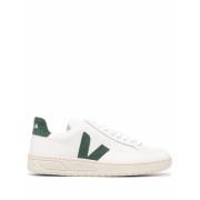 Witte Leren Sneakers Veja , Multicolor , Dames