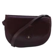 Pre-owned Leather shoulder-bags Bally Pre-owned , Red , Dames