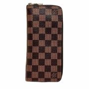 Pre-owned Canvas wallets Louis Vuitton Vintage , Brown , Dames